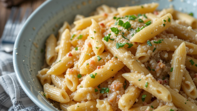 Creamy Penne Pasta