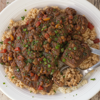 Slow Cooker Pepper Steak Recipe