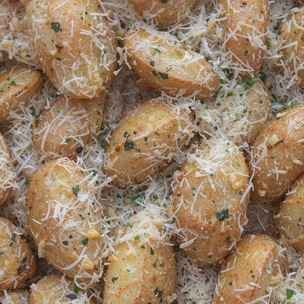 Crispy Parmesan Potatoes