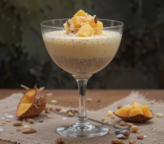 Coconut Mango Chia Pudding