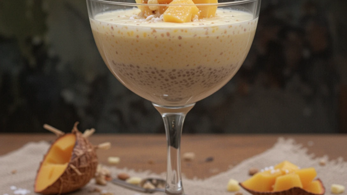 Coconut Mango Chia Pudding
