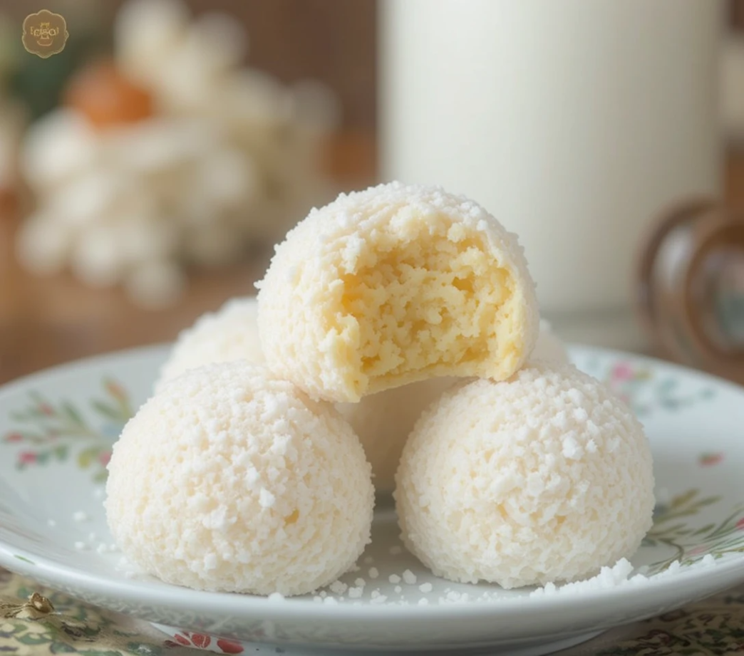 Sweetened Condensed Milk Snowball Cookies