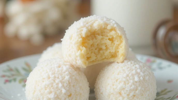 Sweetened Condensed Milk Snowball Cookies