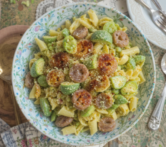 Avocado Cold Pasta Salad