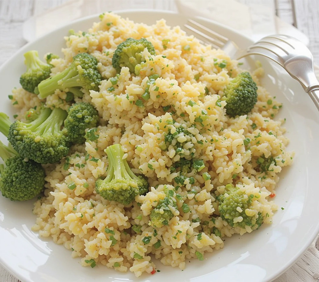 Rice and Broccoli
