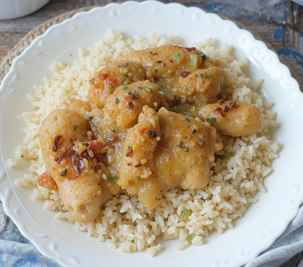 Garlic Butter Chicken and Rice
