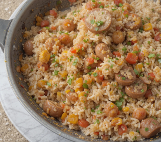 Delicious Sausage and Rice Recipe