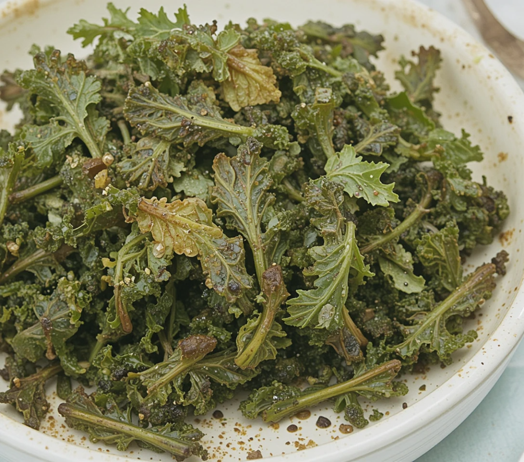 Oil-Free Crispy Kale Chips
