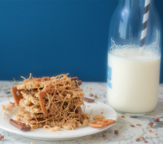 Irresistible Pretzel Peanut Cracker Toffee