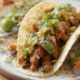 Homemade tacos