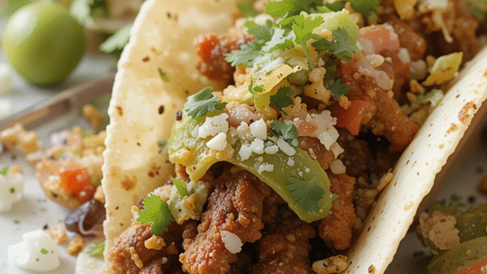 Homemade tacos