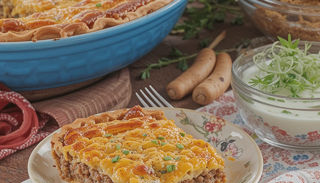 Pioneer woman cheeseburger pie