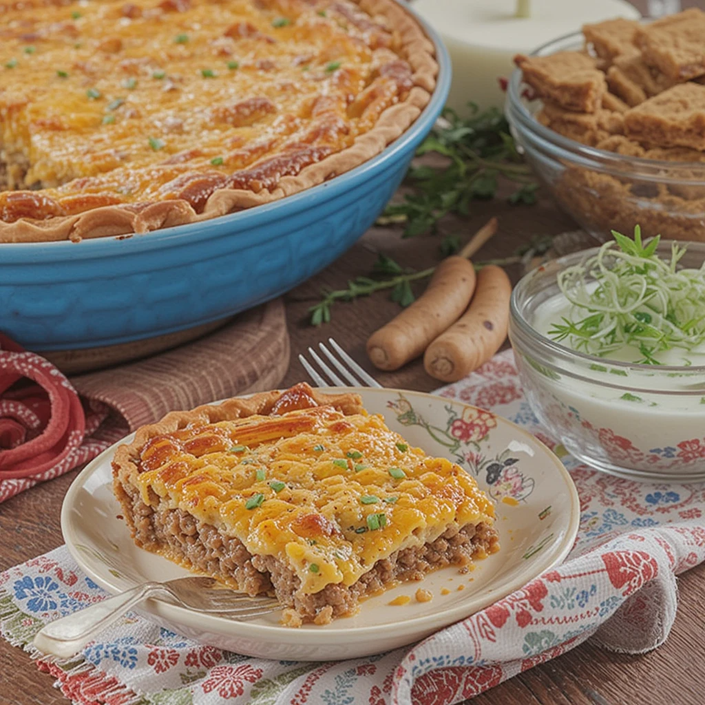 Pioneer woman cheeseburger pie