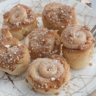Cinnamon Roll French Toast Bites