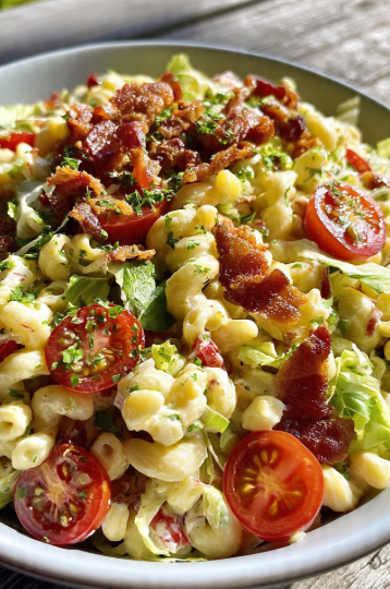 BLT Macaroni Salad Recipe