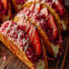 Strawberry Crunch Cheesecake Tacos