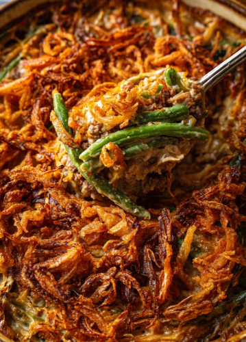 Hamburger Green Bean Casserole