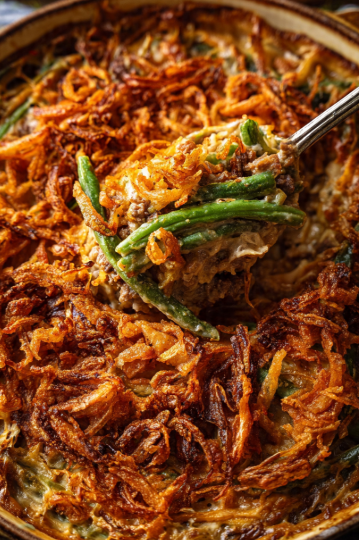 Hamburger Green Bean Casserole
