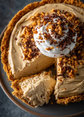 No-Bake Peanut Butter Pie