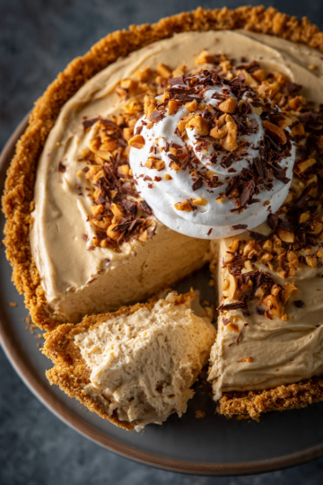 No-Bake Peanut Butter Pie