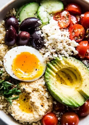 Mediterranean Breakfast Bowl