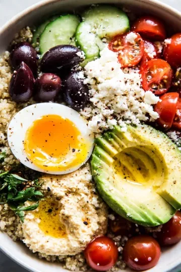 Mediterranean Breakfast Bowl