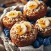 Banana Oatmeal Breakfast Muffins