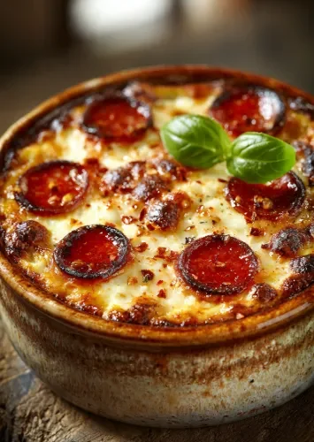 High-Protein Cottage Cheese Pizza Bowl