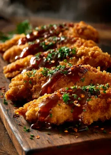 Crispy Hot Honey Chicken Tenders