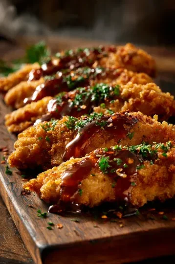 Crispy Hot Honey Chicken Tenders