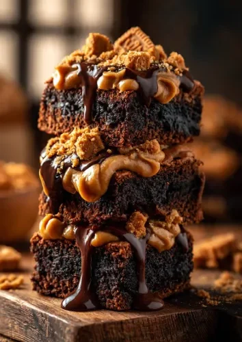 biscoff-cookie-butter-brownies