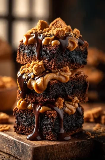 biscoff-cookie-butter-brownies