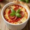 Healthy Cottage Cheese Pizza Bowl Recipe